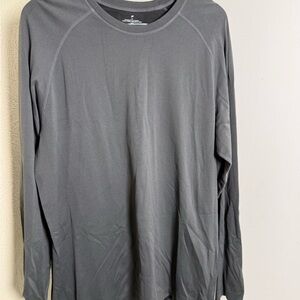 Fabletics Men's Gray Long Sleeve Shirt